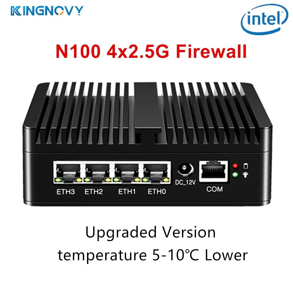  N100 12  ̴ PC ȭ , Ҹ ̴ ǻ, Proxmox pfSense Box, 4 LAN i226-V, 2.5G, N5105, J5040, J4125, NVMe